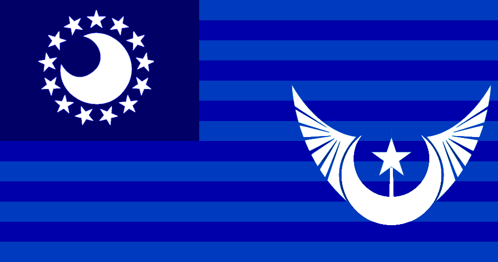 Flag of the New Lunar Republic