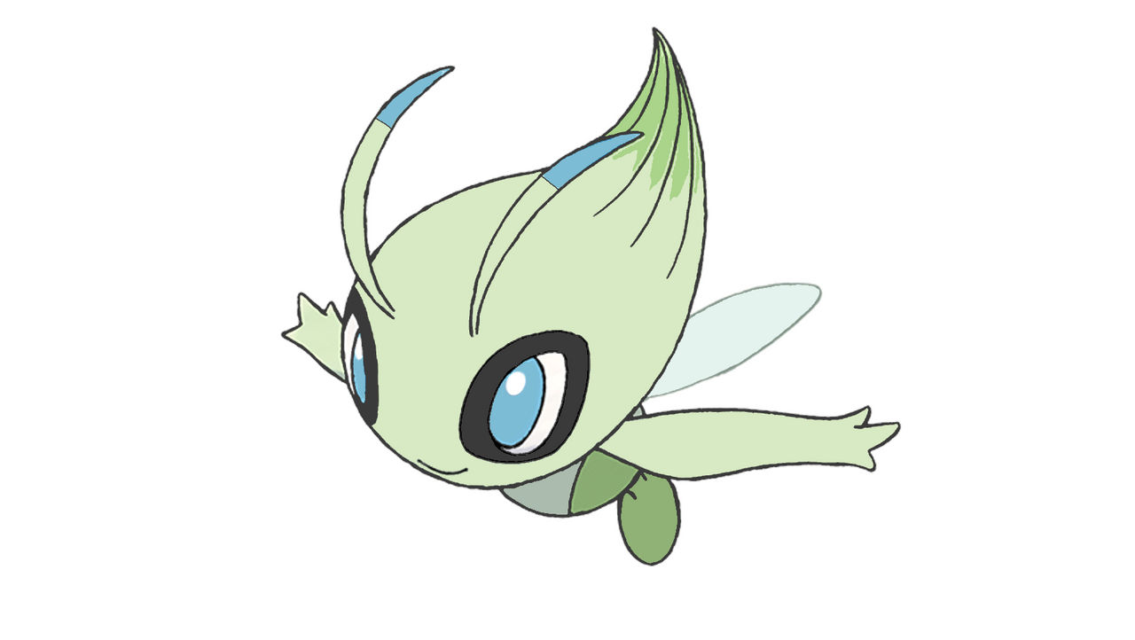 celebi is a fairy type by Smasterart on DeviantArt