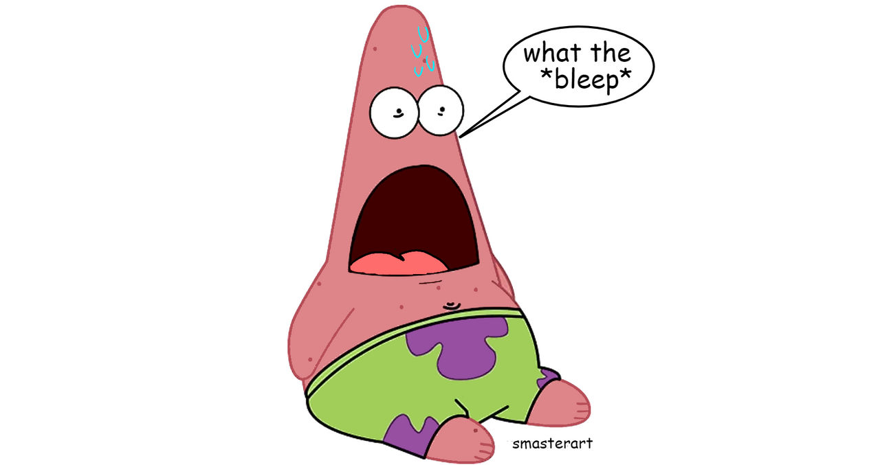 surprised patrick by Smasterart on DeviantArt