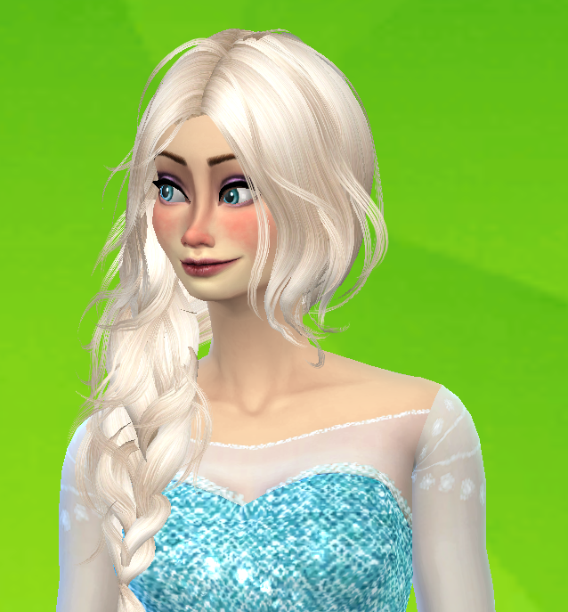 The Sims 4 Elsa Frozen DL by MsSelderey on DeviantArt