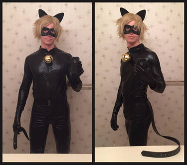 Cat Noir cosplay test 2