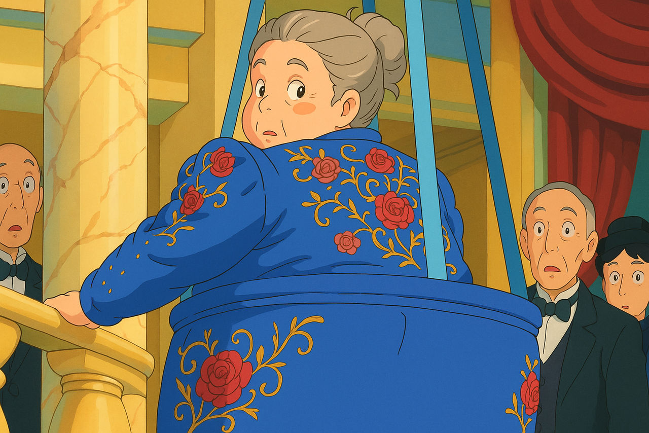 Esme Inflation Deviantart Esme hoggett Ghibli cartoon pre-inflation 5 by Strawberry7621 on DeviantArt