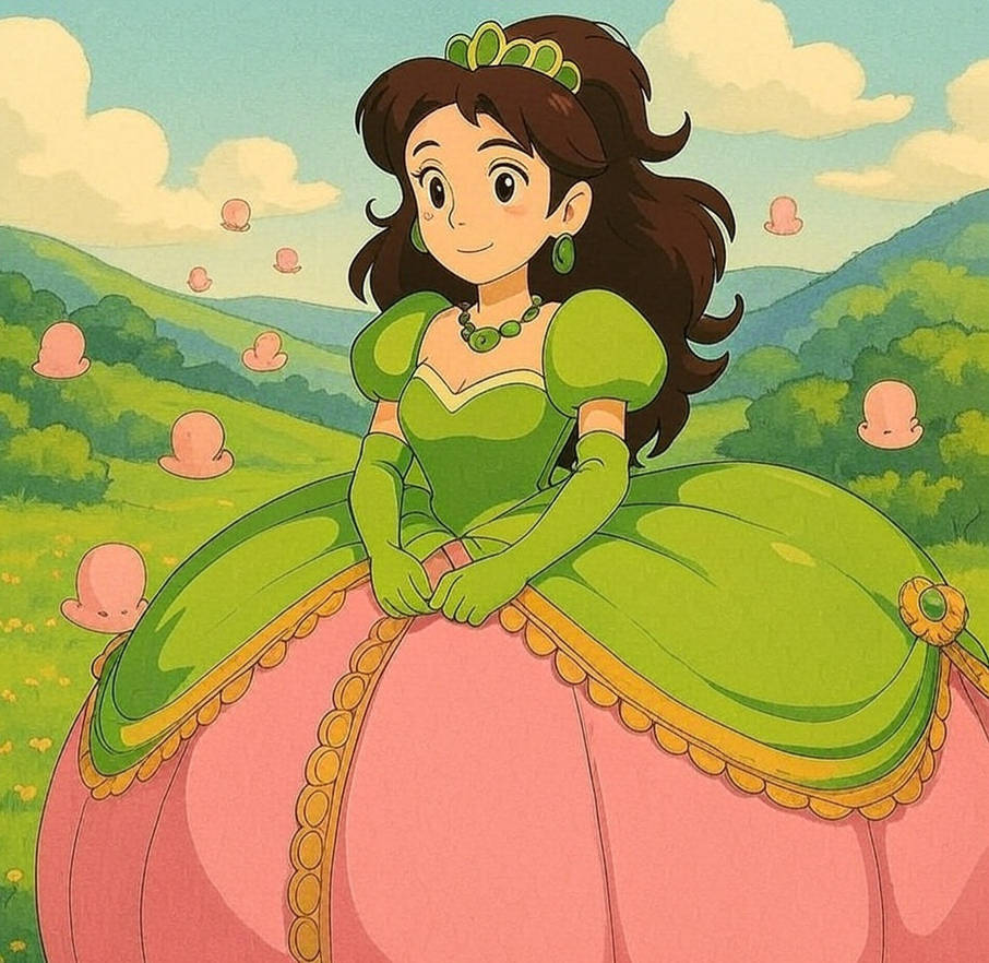 Emerald Inflation Ghibli-fied Emerald Princess bloomers inflation 3 by Strawberry7621 on ...