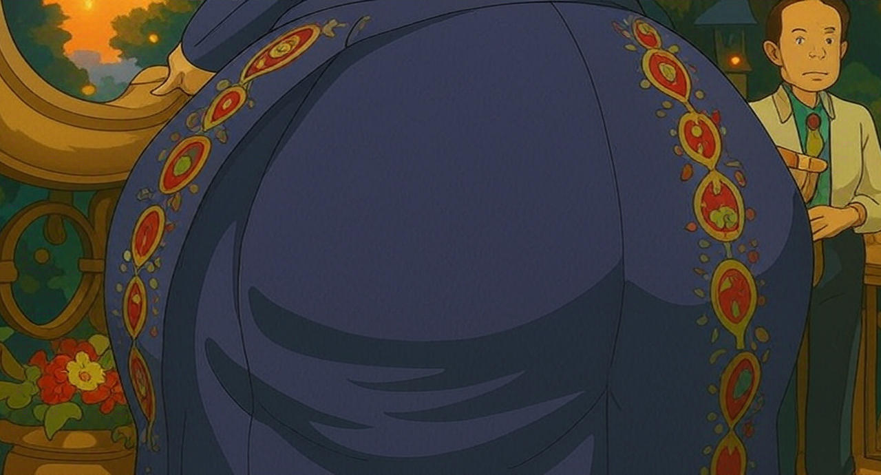 Esme Inflation Deviantart Esme Hoggett Ghibli cartoon mid-inflation 2 by Strawberry7621 on DeviantArt