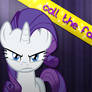 Rarity: Call the fashion police - Wallpaper