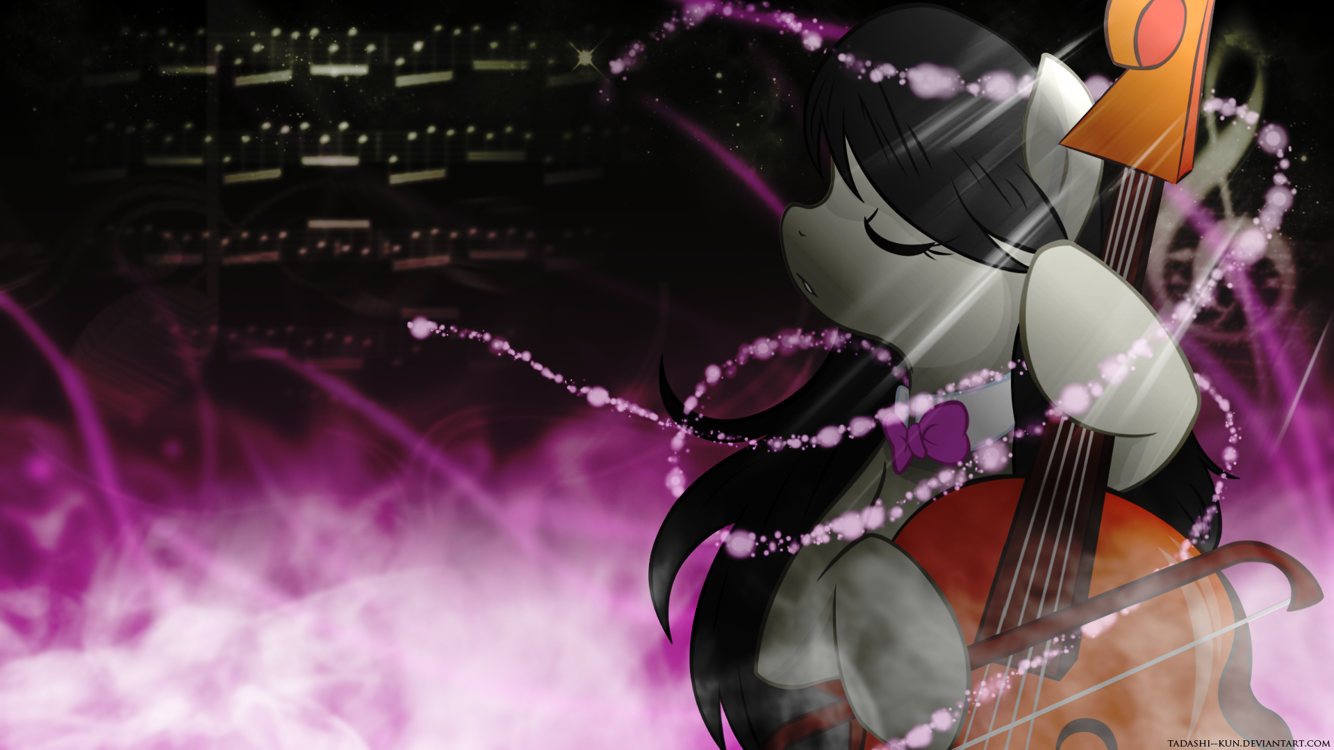 Octavia is the Element of Music - Wallpaper by Tadashi--kun on DeviantArt Octavia is the Element of Music - Wallpaper by Tadashi--kun on DeviantArt