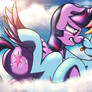 Cheeky Noseboop in the Sky