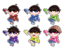 [F2U PIXEL] Six Same Faces