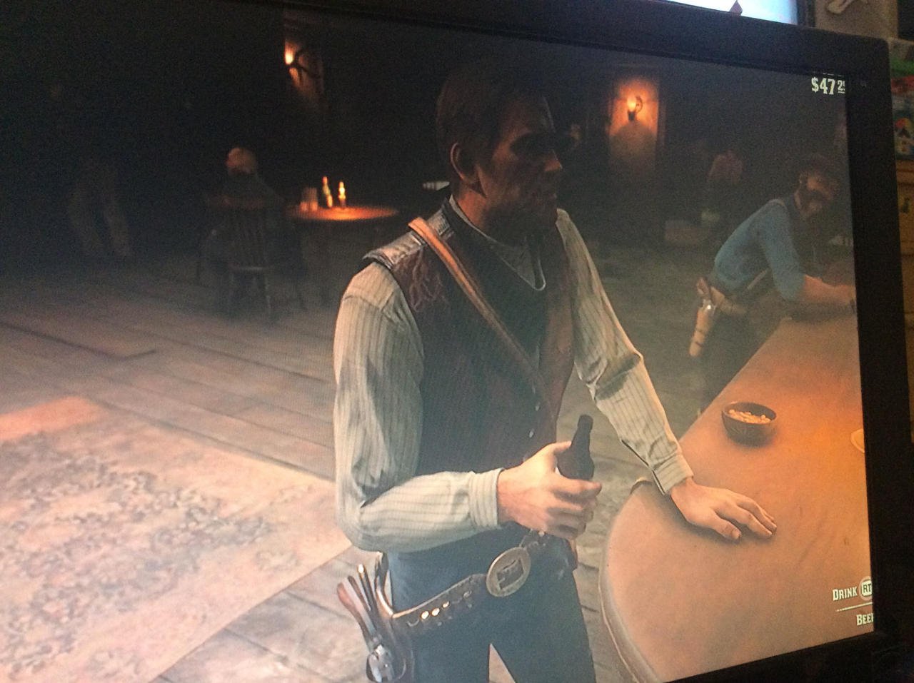 A night of drinking in RDR2 by Calledrocket265 on DeviantArt