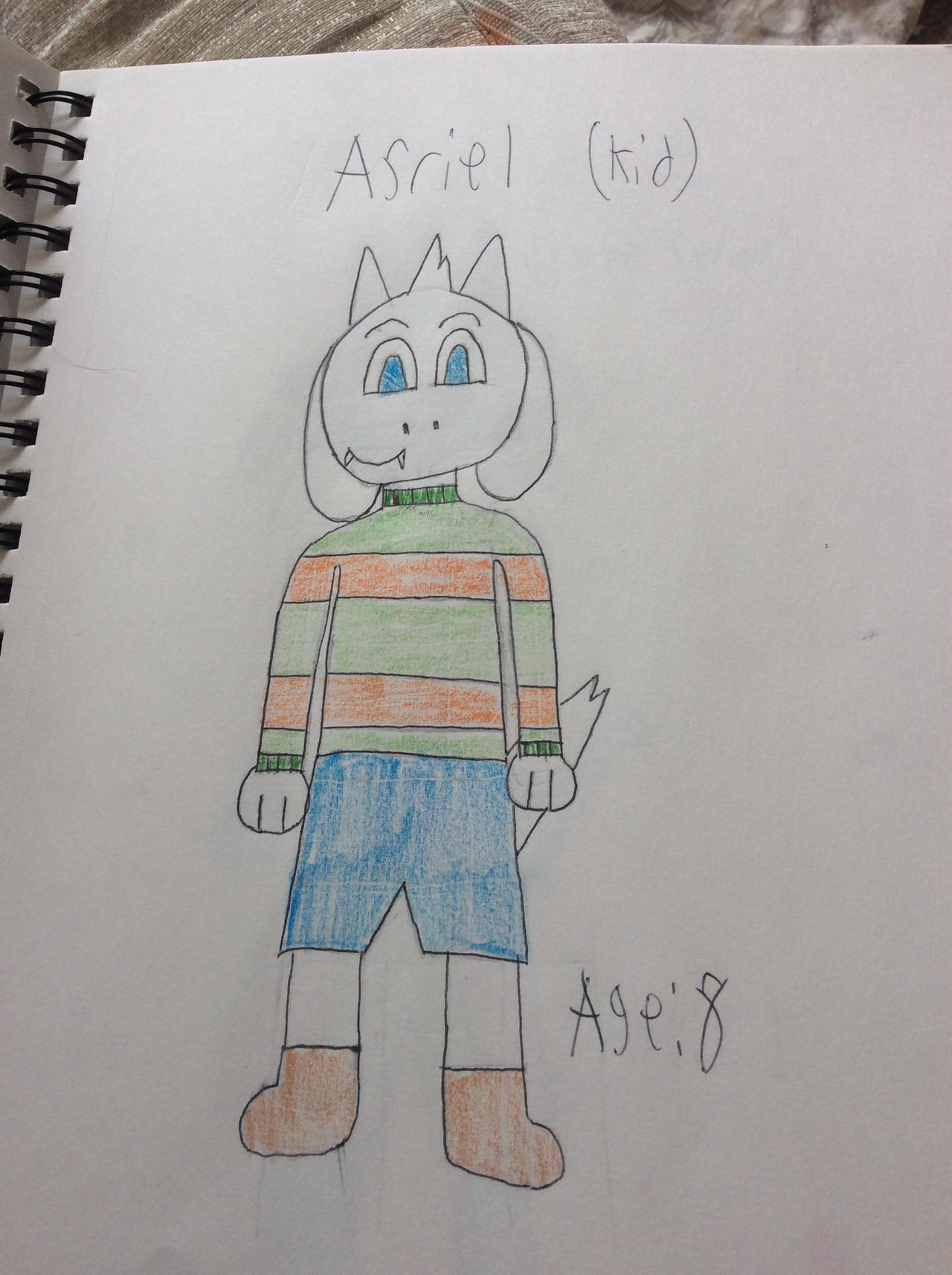 Asriel (Kid) by Calledrocket265 on DeviantArt