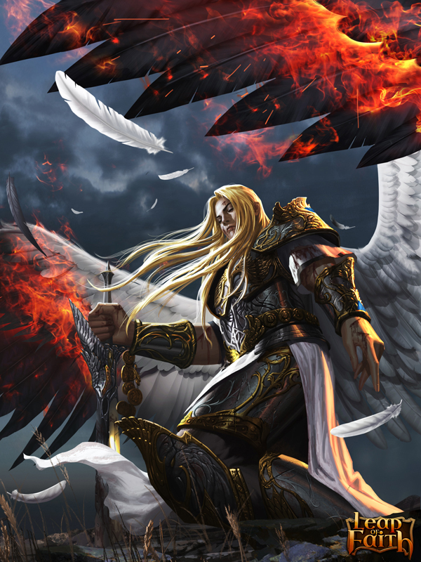 Fallen Angel Lucifer by robekka