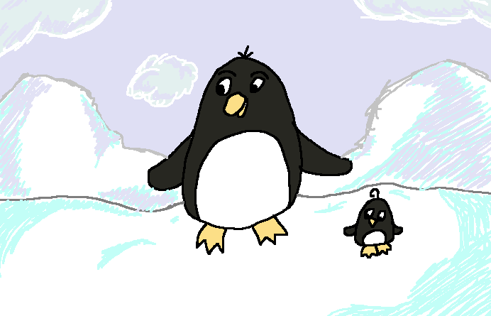 Tablet Practice Penguins