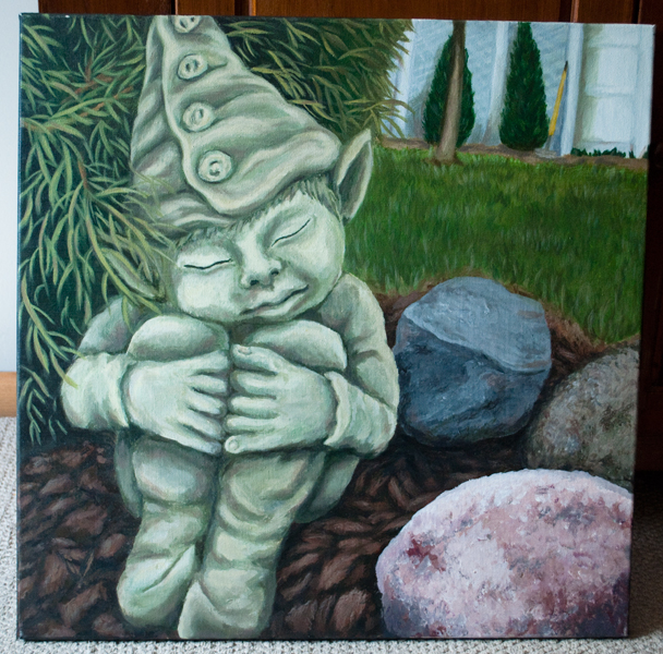 Garden Elf_Acrylic