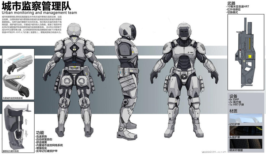 High tech armor by HiddenVortexDesigns on DeviantArt