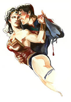 Superman and Wonderwoman