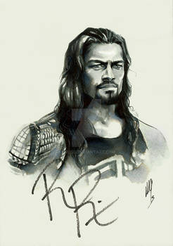 Roman Reigns (signed by him)