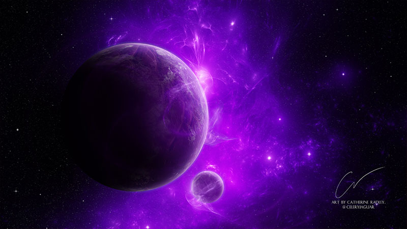 Secondary: Purple Wallpaper by ArtByCatherineRadley on DeviantArt Secondary: Purple Wallpaper by ArtByCatherineRadley on DeviantArt
