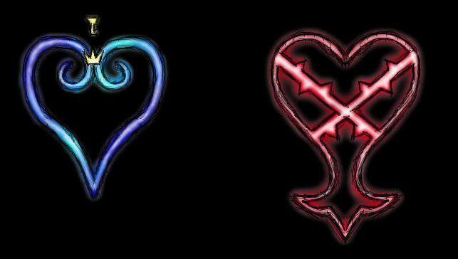 KH and Heartless symbols by Jakerei on DeviantArt