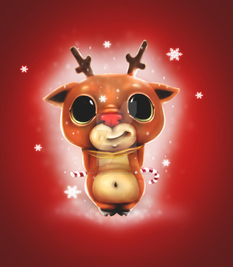 Rudolph by PaintedSoulArt on DeviantArt