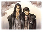 Sirius et Harry by HitoFanart