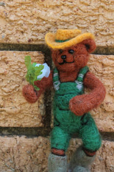 Needle-felted Sun Safety