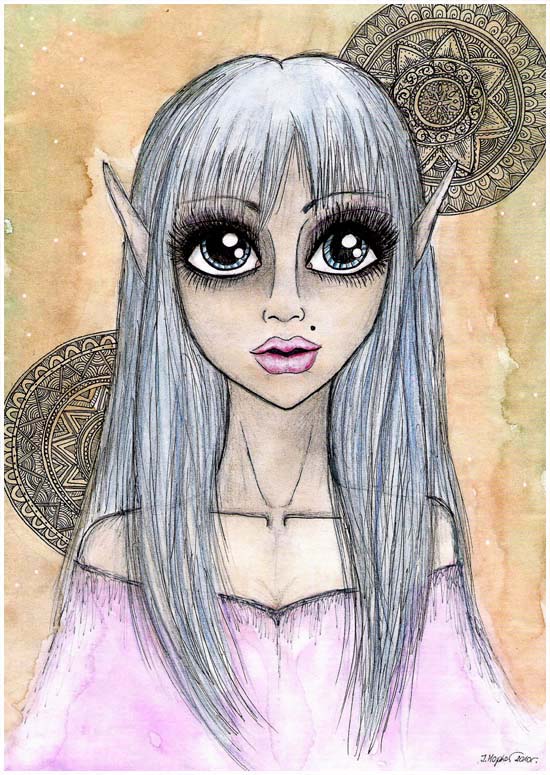magic elf by InesPeace