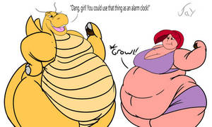 Belly growls.