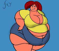 Built Like A Pancake.