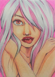 ACEO Pink Passion