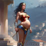 Wonder woman pregnant in aincent greece13