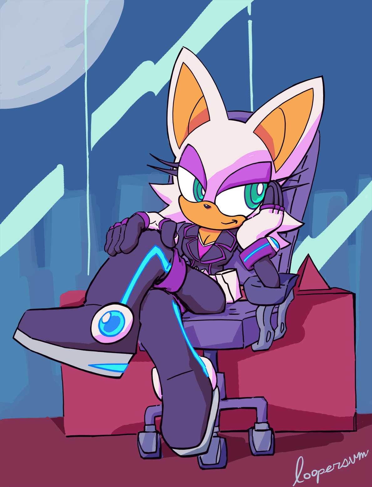 Elite Agent Rouge by burgerterror on DeviantArt