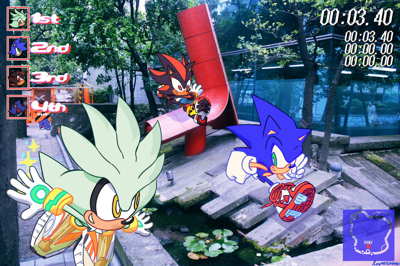 Supersonic Racer If Super Sonic Racing by burgerterror on DeviantArt