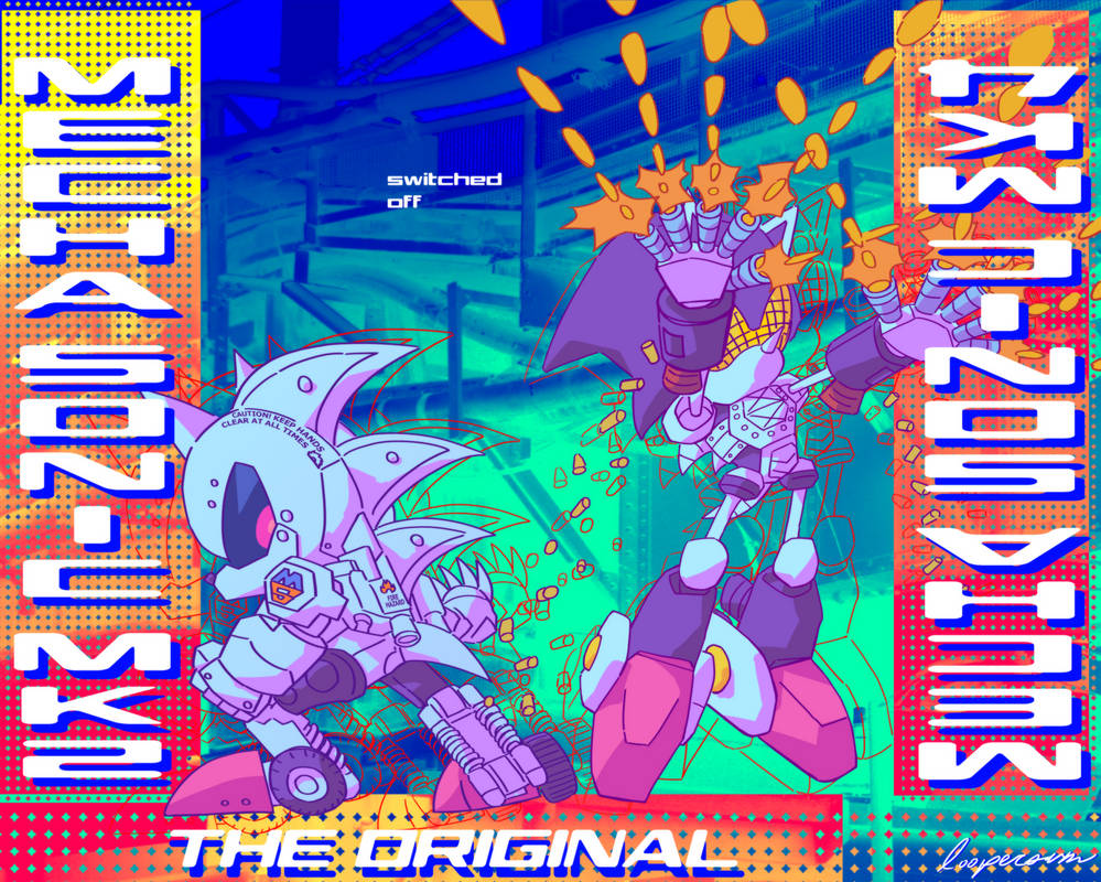 Mecha Sonic MK2 and MK4 by burgerterror on DeviantArt