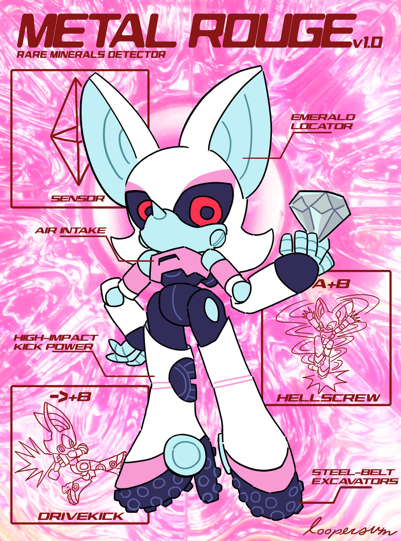 Metal Rouge by burgerterror on DeviantArt