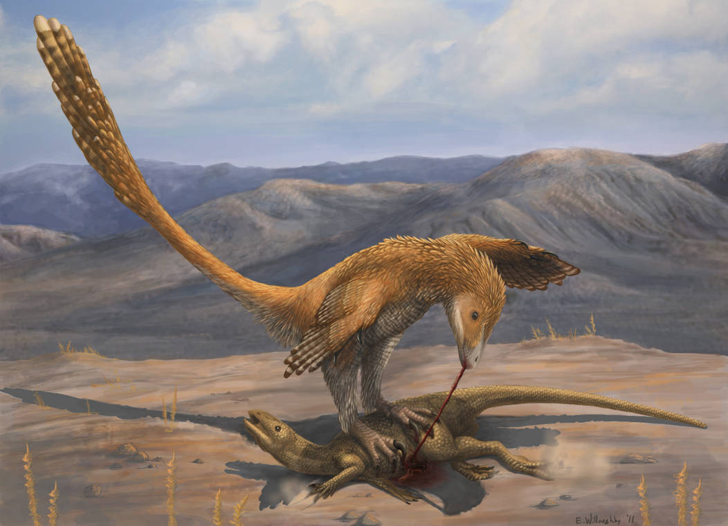 Deinonychus Prey Restraint by EWilloughby
