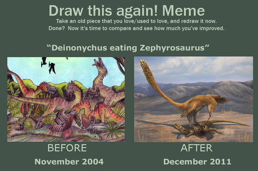 'Draw this again' meme