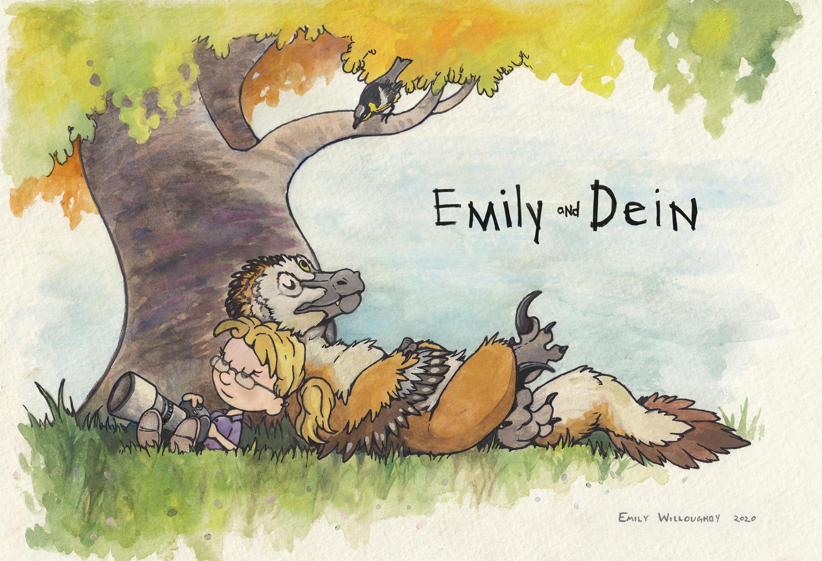 You are what you eat: Deinonychus by EWilloughby on DeviantArt