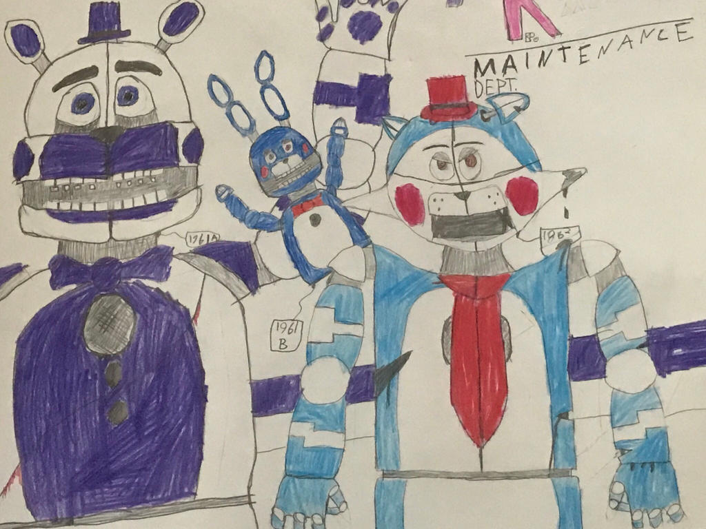 Funtime Freddy and Funtime Candy by QKJGaming-Writing on DeviantArt