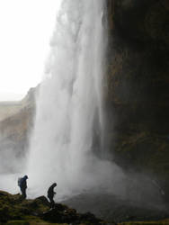 Behind the Waterfall