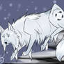 Winter Spirit Wolf Adopt Auction SOLD