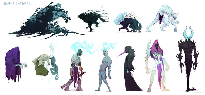 Undead Concept art.