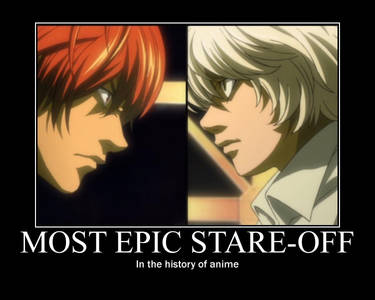 Death Note Stare Off