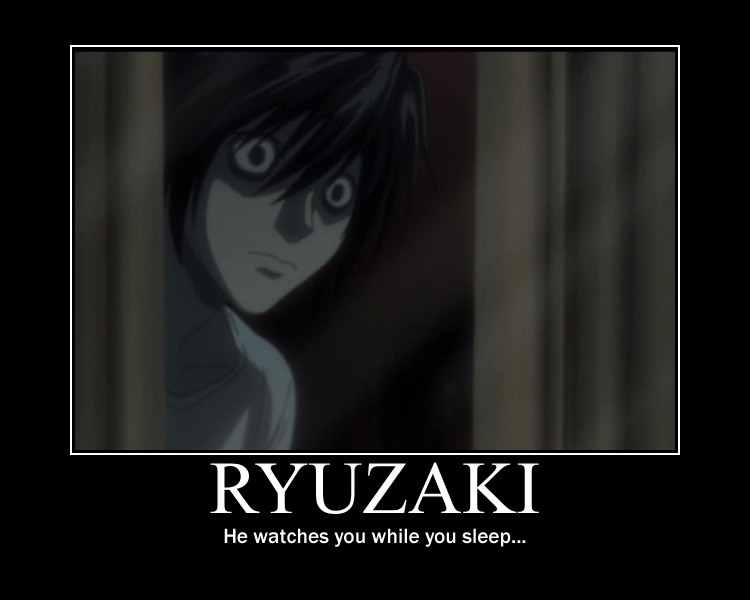 Ryuzaki poster- Death Note by Clive4everLegal on DeviantArt