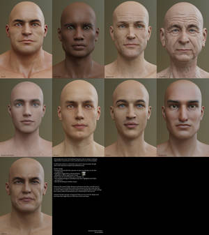 Genesis 8 Male Character Examples 1