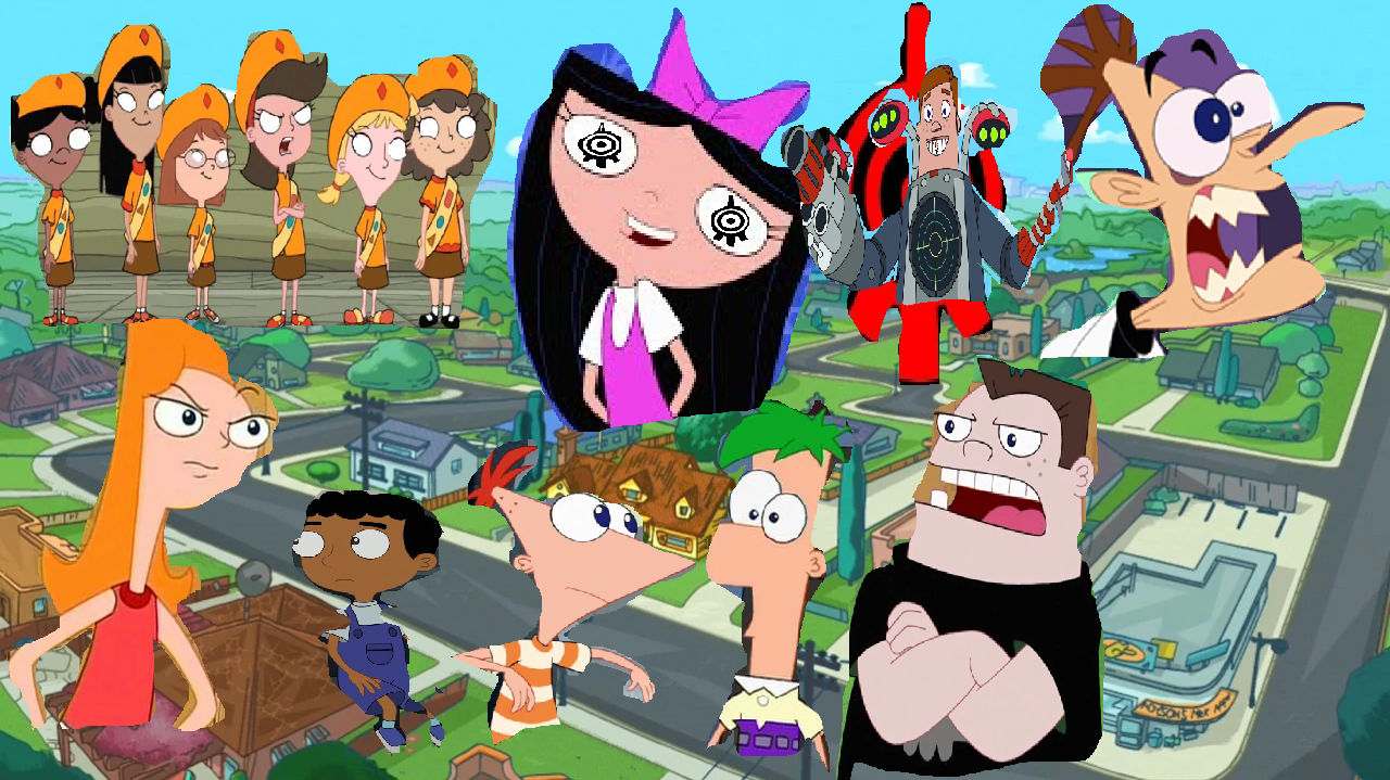 Phineas E Ferb Deviantart Isabella Garcia Shapiro Phineas Flynn Ferb