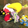 Fluttershy meets Angry Birds