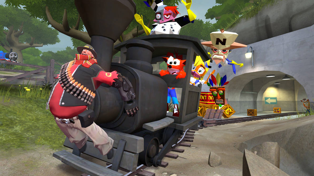 Btd Train Bandicoot Train by OudieTH on DeviantArt