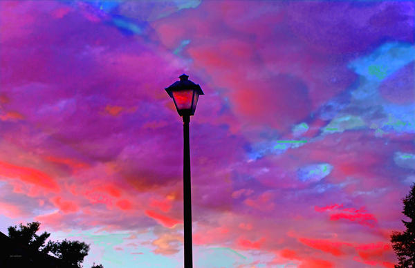 Light Posts Sunset Lamp post sunset by IWilsonArt on DeviantArt