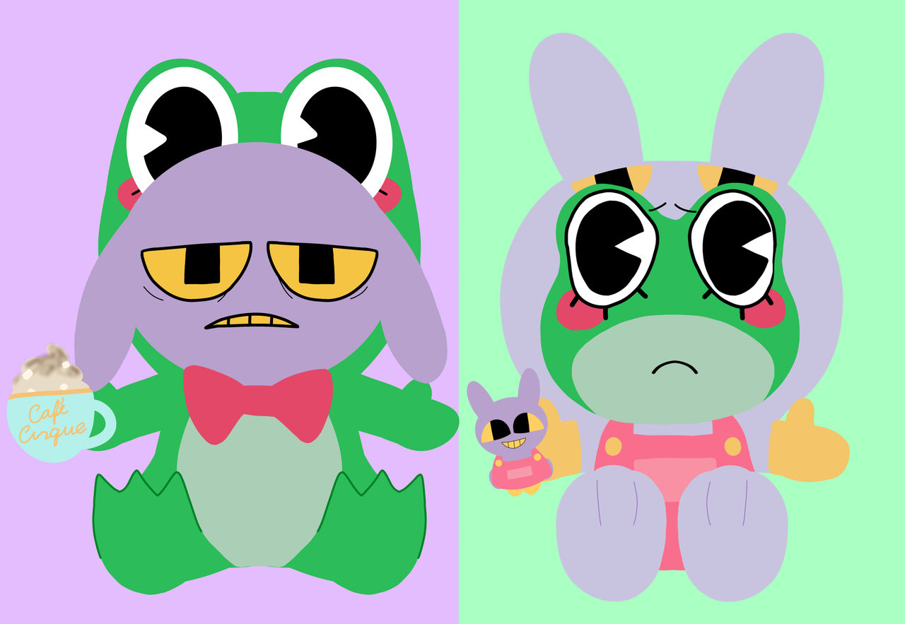 Plush Deviantart RibbitRabbit Plushies! by miyukimiura on DeviantArt