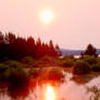 Crescent Lake Sunset